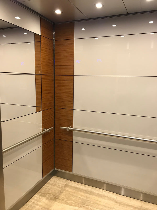 Financial Plaza | SnapCab Elevator Interior | Modified Pure