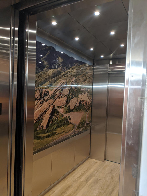 Red Rocks Amphitheater | SnapCab Elevator Interior | Modified Clarity