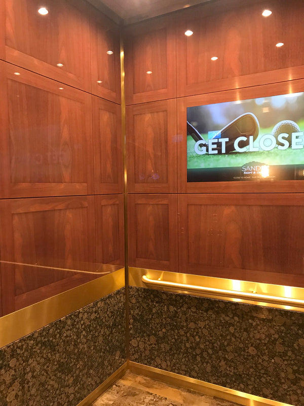 Sandia Casino | SnapCab Elevator Interior | Modified Milano I Model
