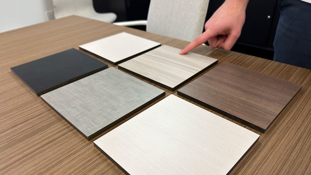 Compact Laminate Elevator Interiors can give you the aesthetic look of wood or other natural materials, without the weight-cost of alternative panel materials.